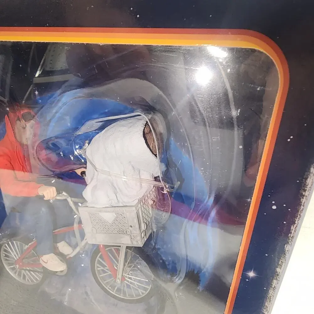 E.T. and Elliott bicycle figure 40th anniversary figure 7''